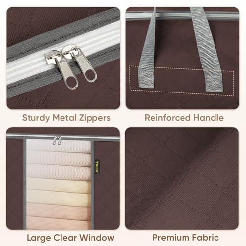 8 Pack Clothes Storage Bags (8 Count)