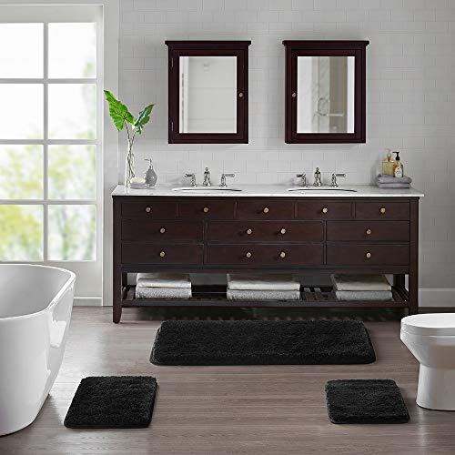 Large Bathroom Rug Extra Soft and Absorbent Shaggy Bathroom Mat
