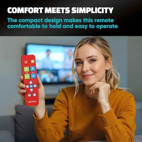 Big Button Universal TV Remote
