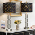Set of 2 Modern Table Lamps for Living Room Bedroom (2 Count)
