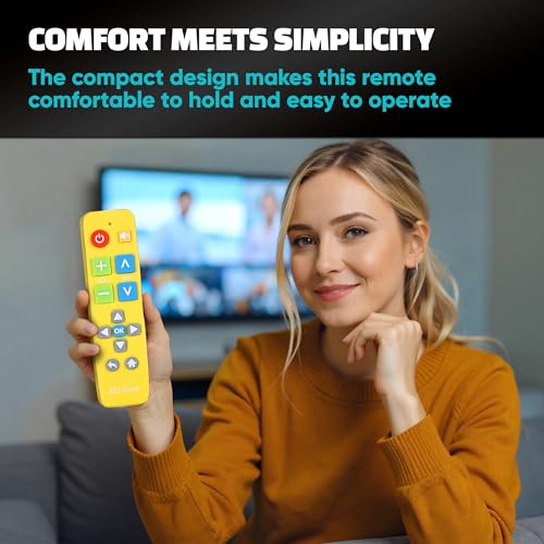 Big Button Universal TV Remote