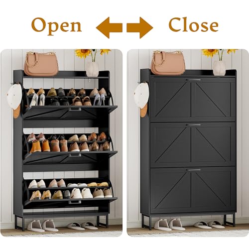 Shoe Cabinet Storage for Entryway