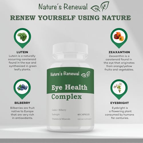Eye Health Complex Supplement (60 Count)