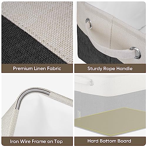 1 Pack Fabric Closet Storage Bins for Shelves