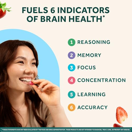 Plus Decaff Nootropic Brain Supplement for Memory (100 Count)