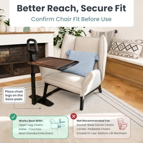 Tray Table 360° Swivel Table for Recliner