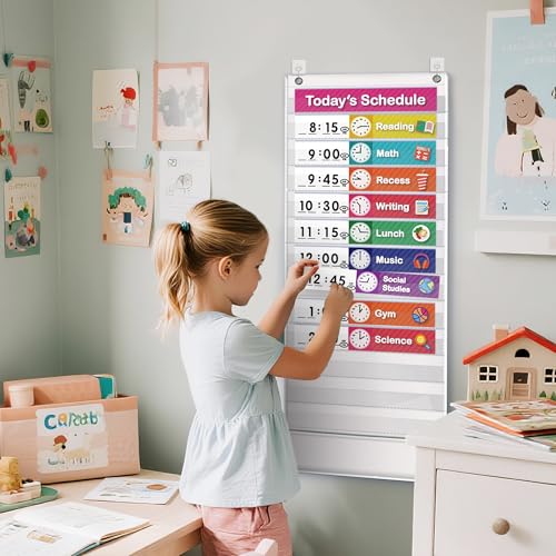 Daily Schedule Pocket Charts