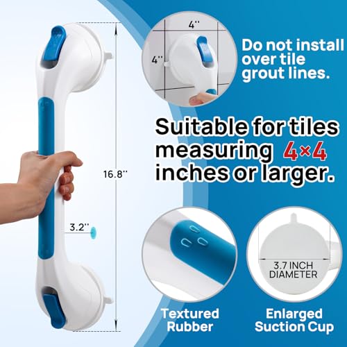 Shower Grab Bars 2 Pack (2 Count)
