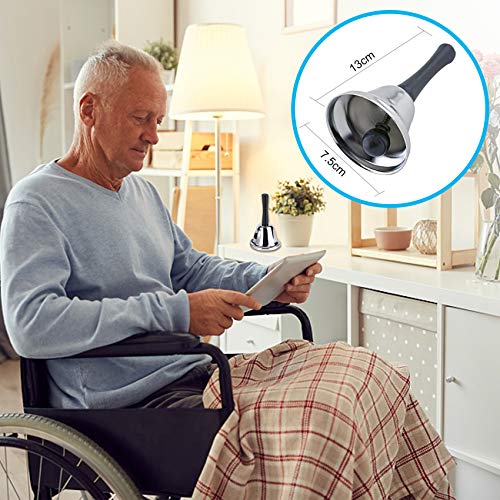 Wireless Caregiver Pager Hand Call Bell for Elderly Alert Buttons (5 Count)
