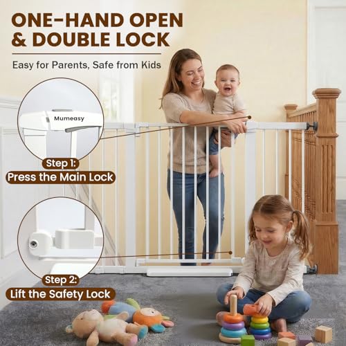 29.7 57" Extra Wide Baby Gate for Doorways