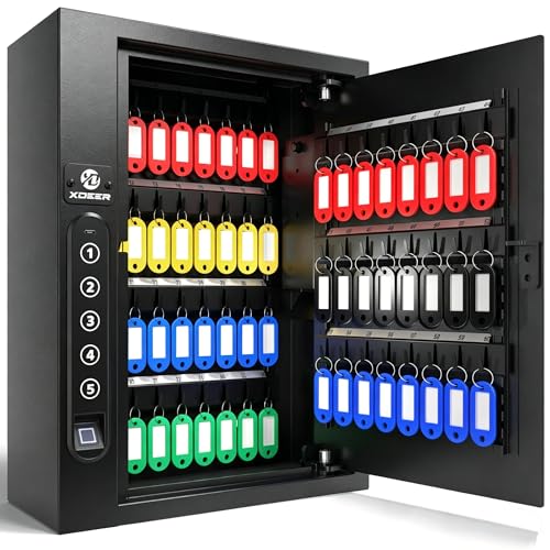 60 Key Biometric Key Lock Box