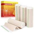 Premium Elastic Bandage Wrap 6 Inch (4 Count)