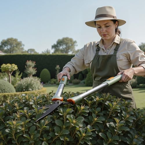 Extendable Hedge Shears Lightweight Ultra Sharp Blade for Bushes