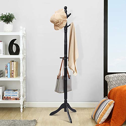 Wood Coat Rack Freestanding