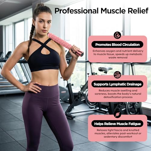 Muscle Roller & Massage Roller Stick for Athletes