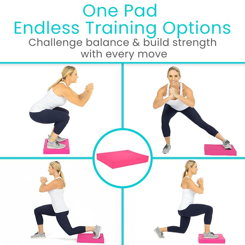 Balance Pad Foam Board Yoga Mat Block for Physical Therapy