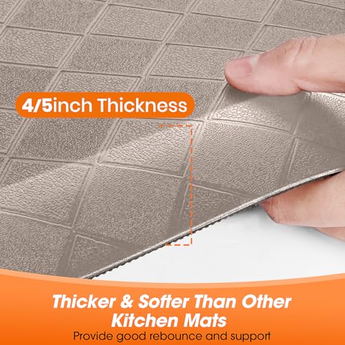 4 5 Inch Extra Thick Kitchen Mats for Floor