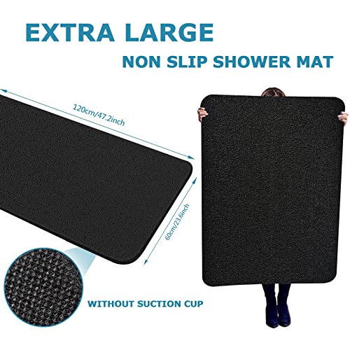 Shower Mats Non Slip Without Suction Cups