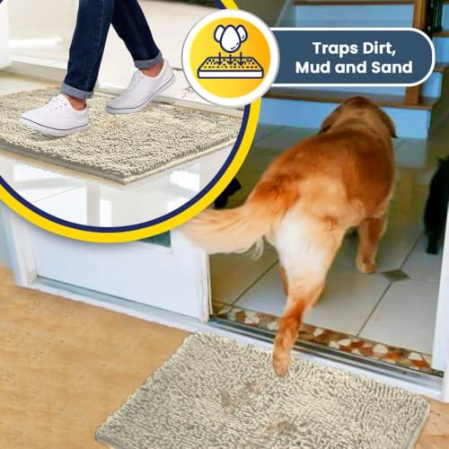 Super Water Absorbent Door Mat Indoor (13 Sq Ft)