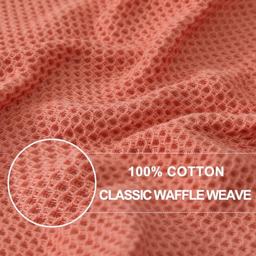 100% Cotton Waffle Weave Kitchen Dish Cloths 8 (8 Count)