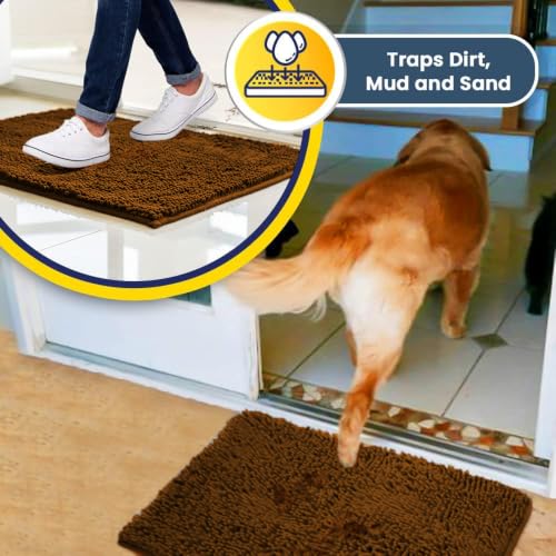 Super Water Absorbent Door Mat Indoor (12 Sq Ft)