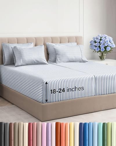 Extra Deep Split King Sheet Set
