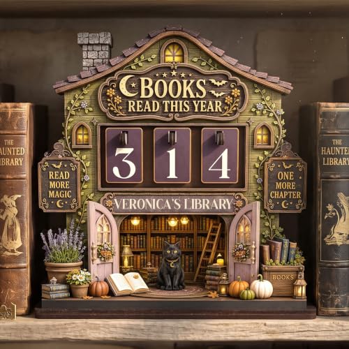 Personalized Books Read This Year Tracker Sign