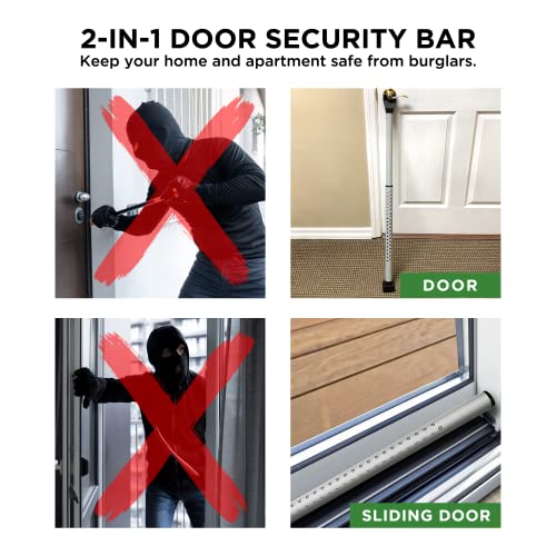 Sliding Door Security Bar (2 Count)