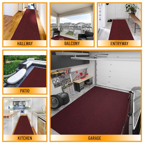 2' x 46' Hallway Runner with Scraper Pile
