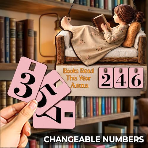 Personalized Books Read This Year Counter