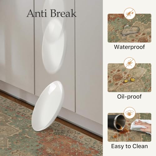 Anti Fatigue Kitchen Mats for Floor 23"X71" (2 Count)