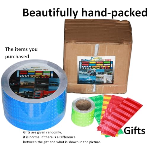 Industrial Reflective Tape Blue 4 inch Wide