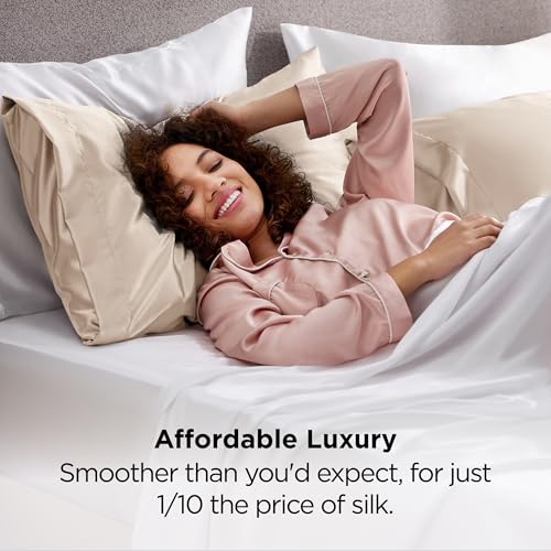 Satin Pillowcases King Set of 2 (2 Count)