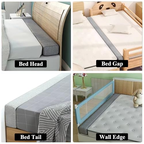 Bed Gap Filler for Headboard Space Filler Bed Crack Pillow Stopper 39x4x4