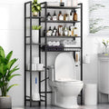 8 Tier Over The Toilet Storage with Side Rack
