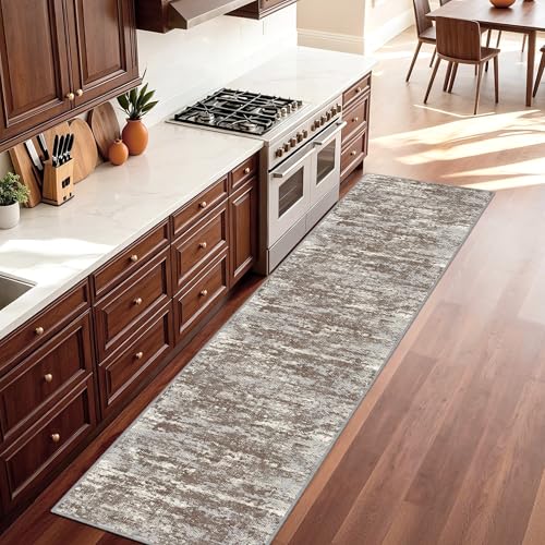 Hallway Runner Rug 2x10 Textured Non Slip Carpet Runner (20 Sq Ft)