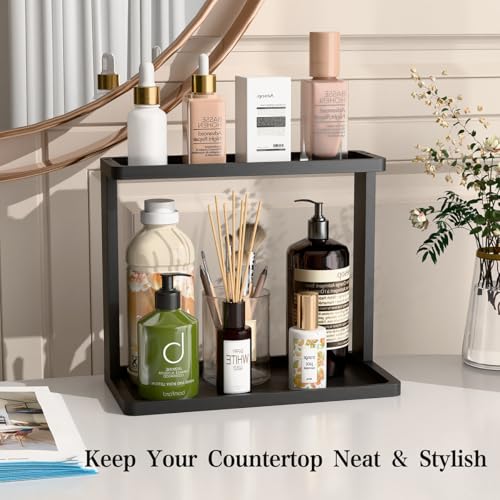 Bamboo Bathroom Organizer Countertop