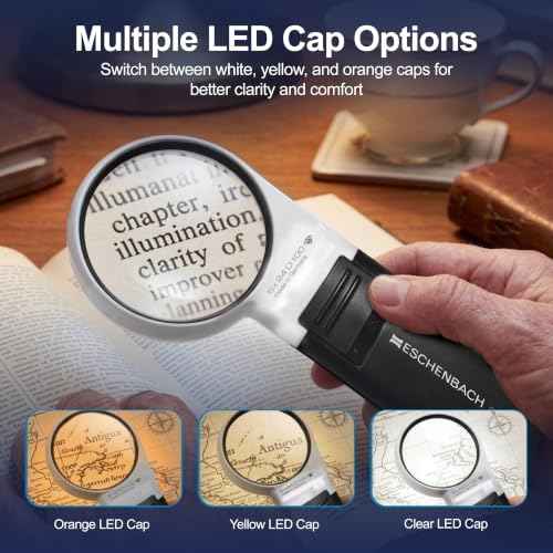 Mobilux LED Handheld Magnifier