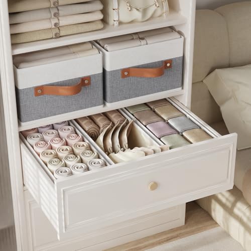 Foldable Storage Bins Gray (3 Count)