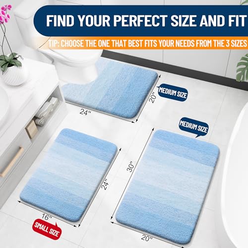 Bathroom Runner Rug 47x24