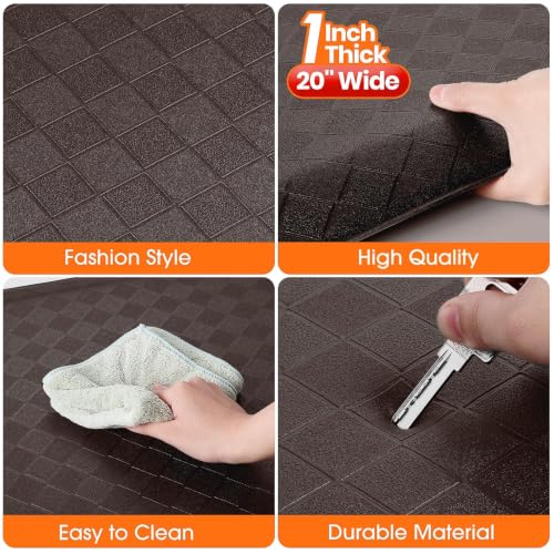 1" Thick Kitchen Mats for Floor