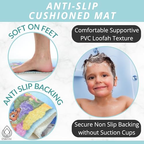 Extra Large Square Shower Mat Non Slip
