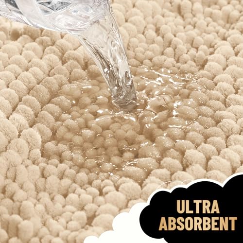 Thick Large Bathroom Rugs 59x35