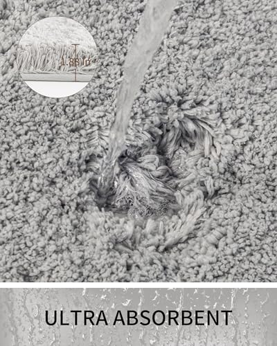 Bathroom Rugs Non Slip Washable 70x24 (16.8 Sq Ft)