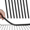 8 Pack Oven Rack Protectors 14 Inches Silicone Bottom Protector Liner Oven Rack Shields Heat Resistant Edge Shields Cover Against Burns and Scars