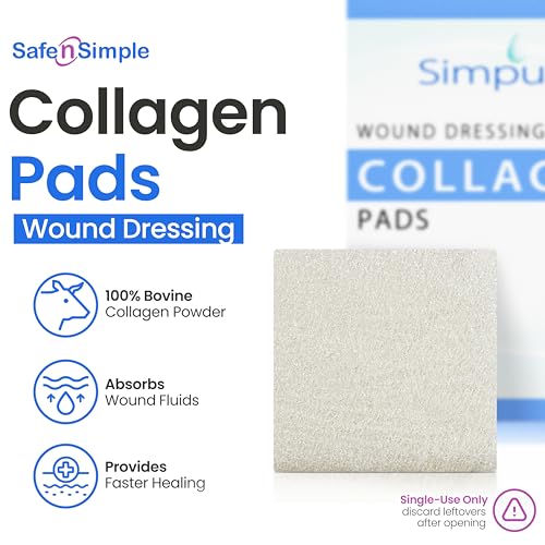Collagen Dressing Pads (5 Count)