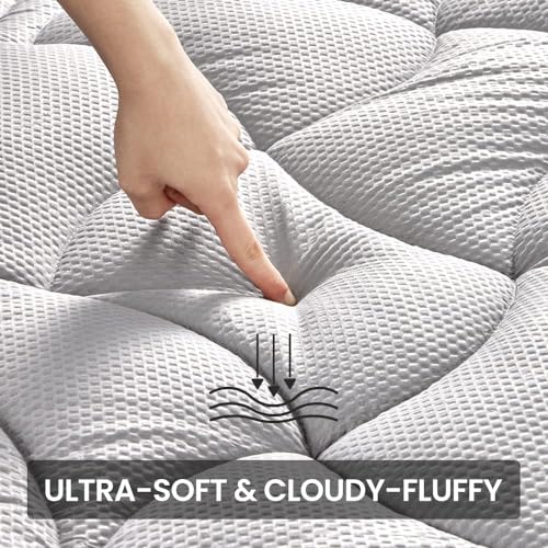Cooling Mattress Topper Twin XL for College Dorm