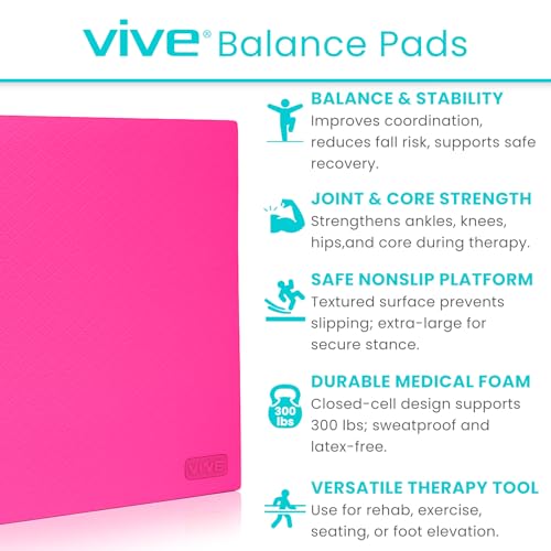 Balance Pad Foam Board Yoga Mat Block for Physical Therapy