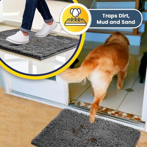 Super Water Absorbent Door Mat Indoor (7 Sq Ft)