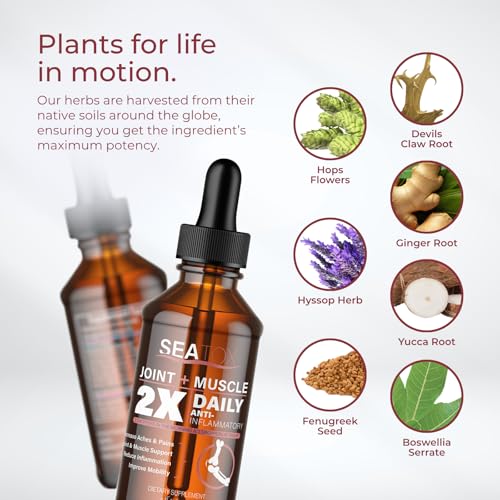 Joint + Muscle Liquid Support (4.2 Fl Oz)